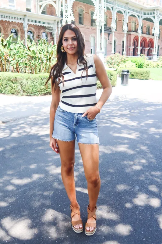 Perfect Outlook Polo Vest sold by Bella Rose boutique