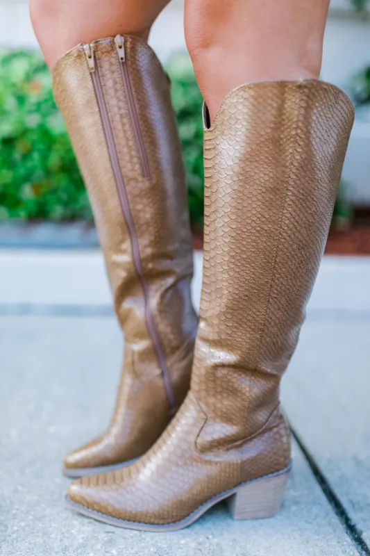 Discover New Trails Textured Western Style Boots sold by Bella Rose boutique