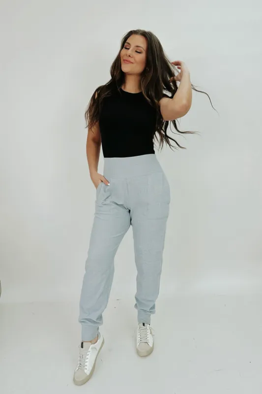Keeping It Laid-Back Brushed Joggers sold by Bella Rose boutique