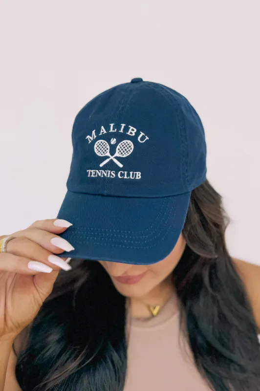 Malibu Tennis Club Baseball Hat sold by Bella Rose boutique