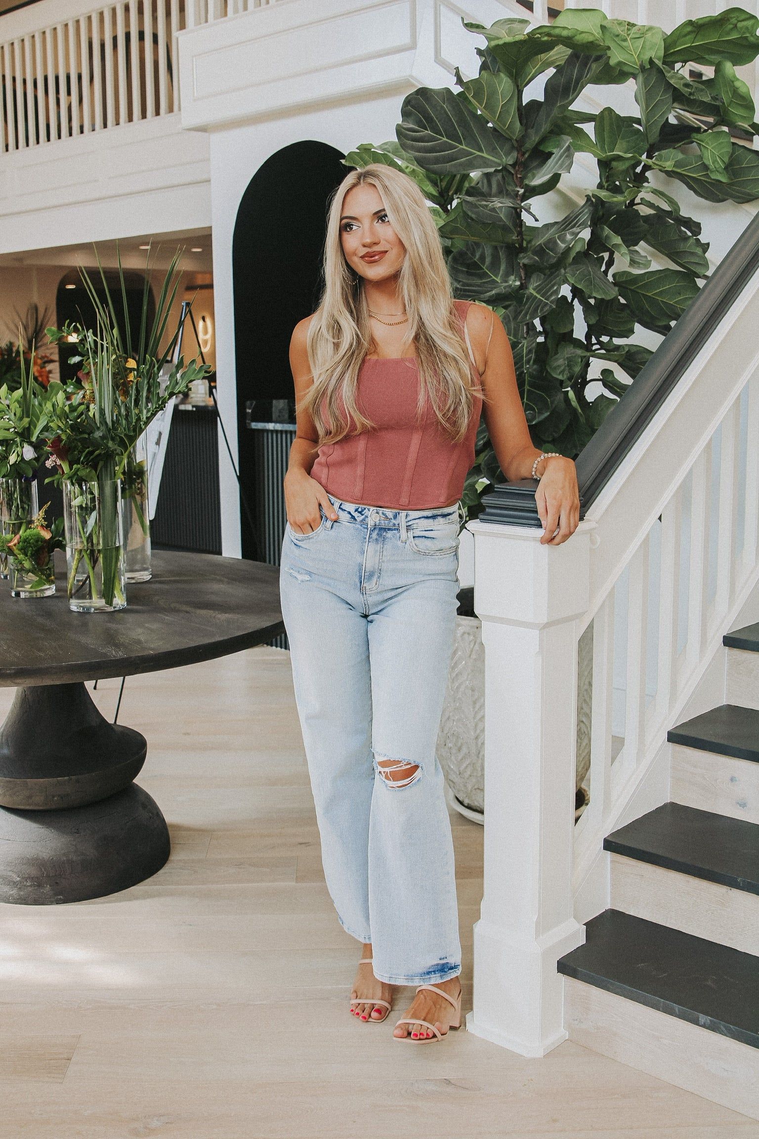 My Calling Card High Rise Jeans sold by Bella Rose boutique product image thumbnail 2