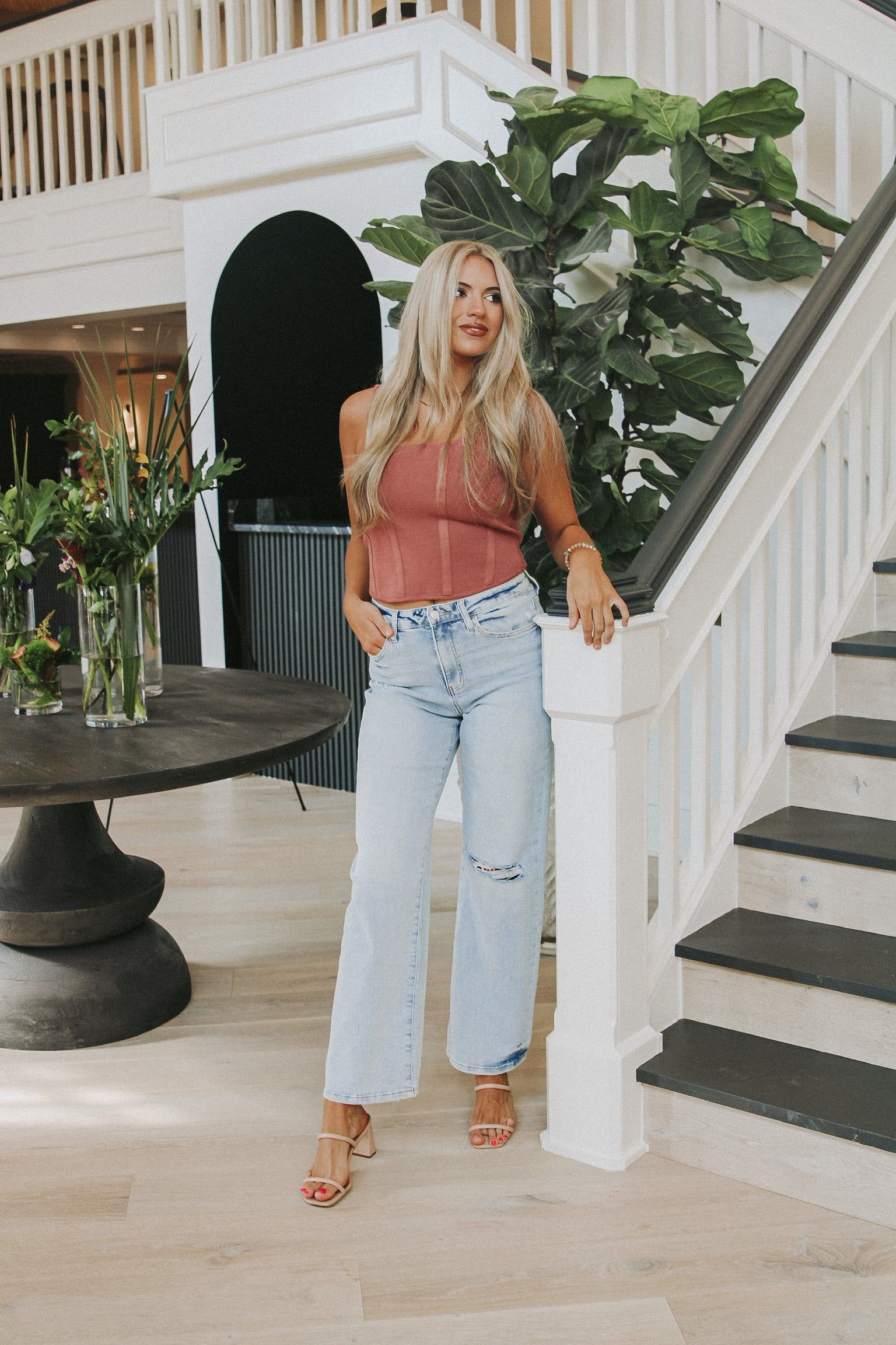 My Calling Card High Rise Jeans sold by Bella Rose boutique