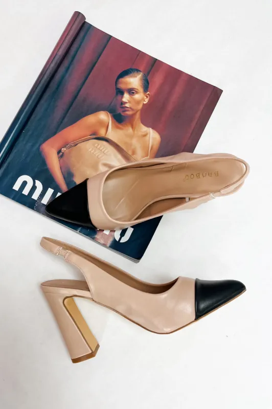 Highly Selective Slingback Heels sold by Bella Rose boutique