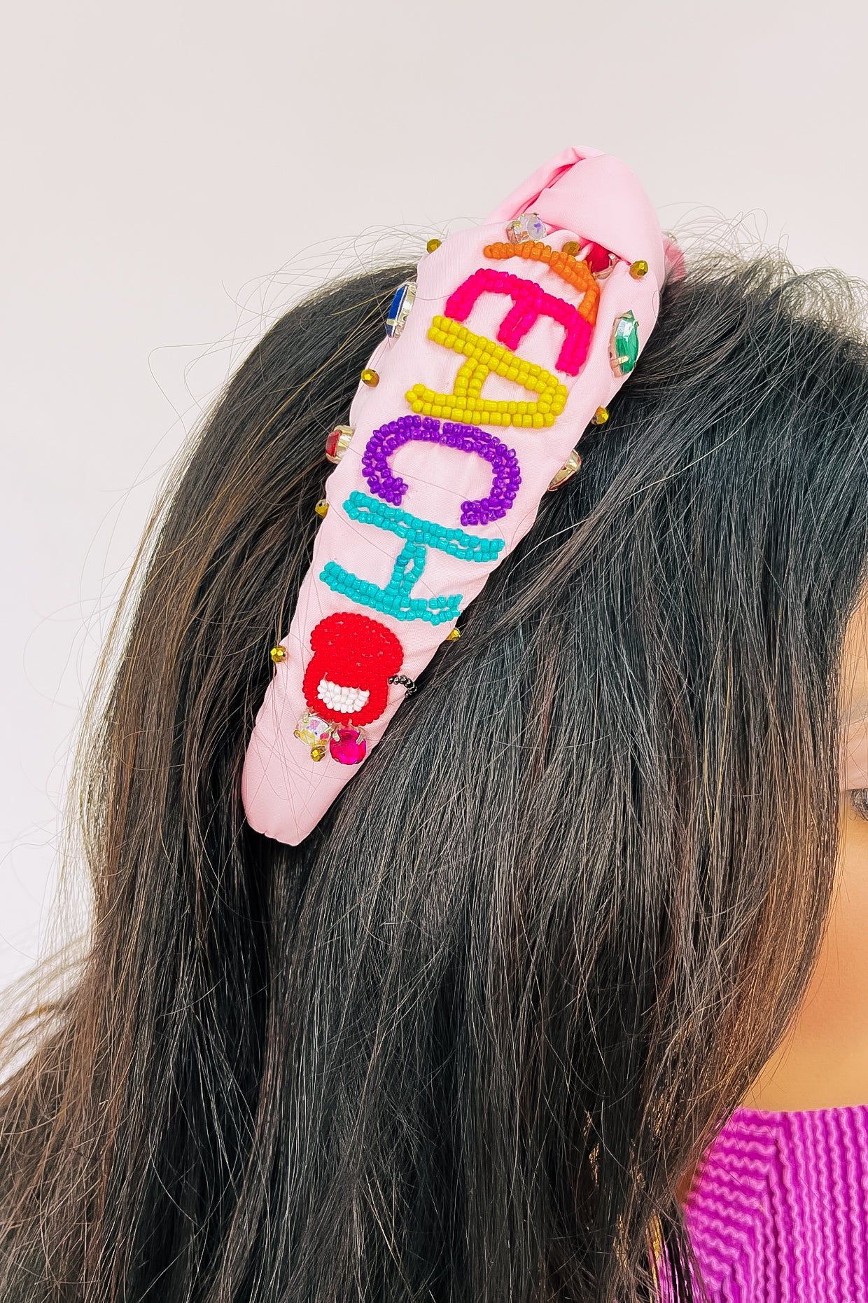 TEACH Knot Headband sold by Bella Rose boutique