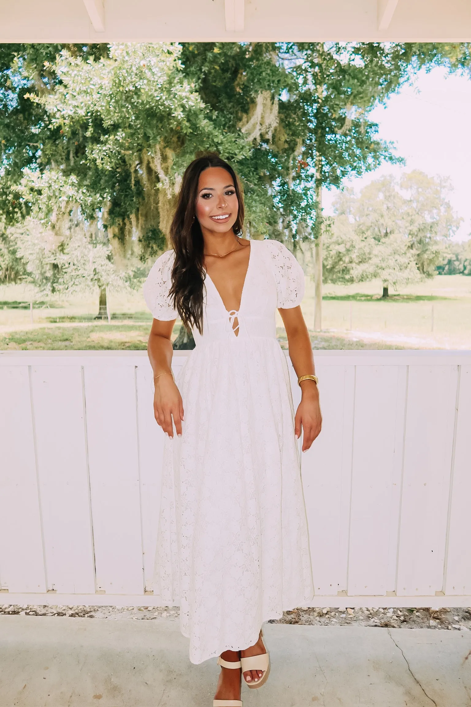 Only Tonight Lace Midi Dress sold by Bella Rose boutique product image thumbnail 5