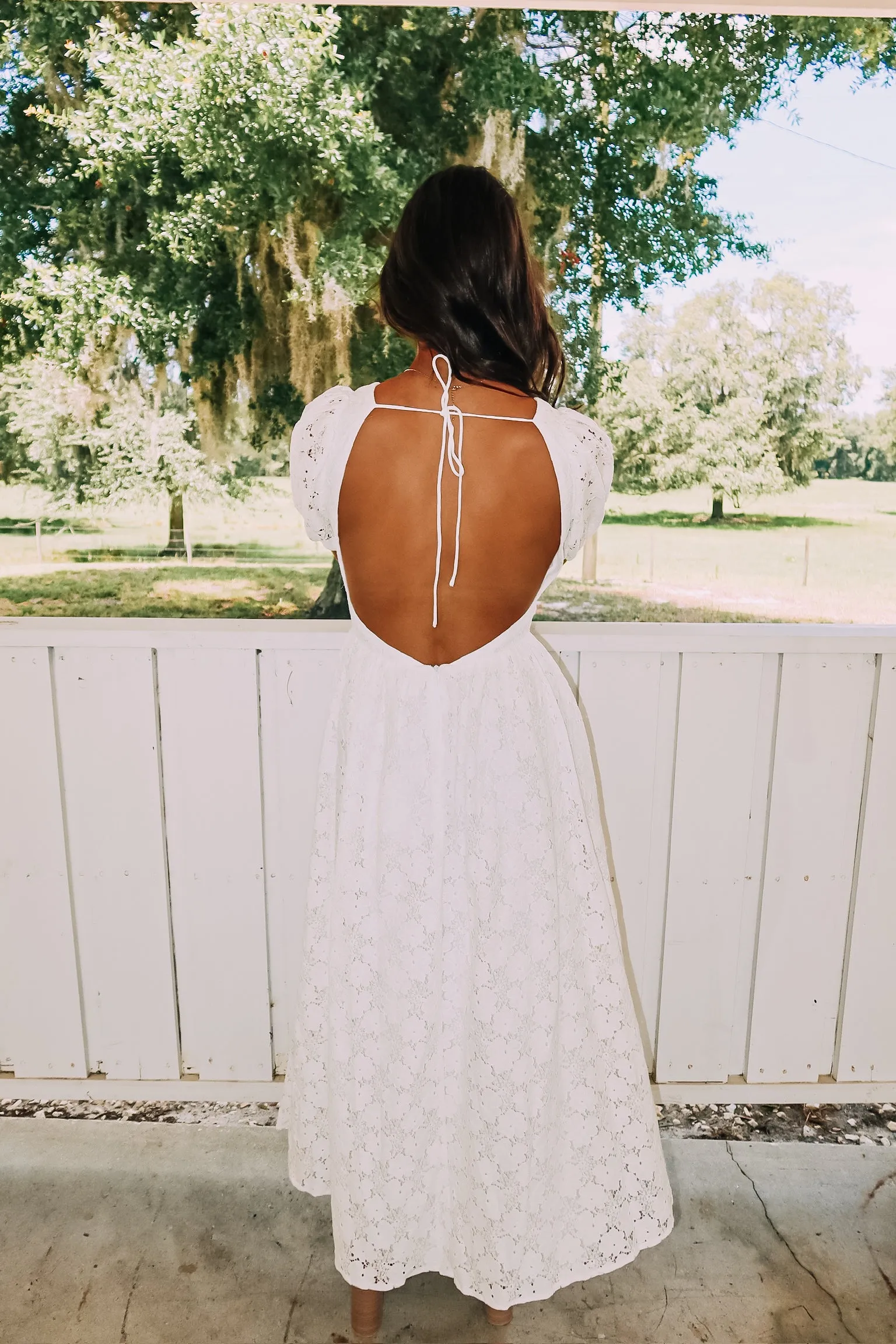 Only Tonight Lace Midi Dress sold by Bella Rose boutique product image thumbnail 3