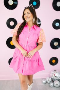 Steal Your Thunder Sequin Sleeve Dress sold by Bella Rose boutique
