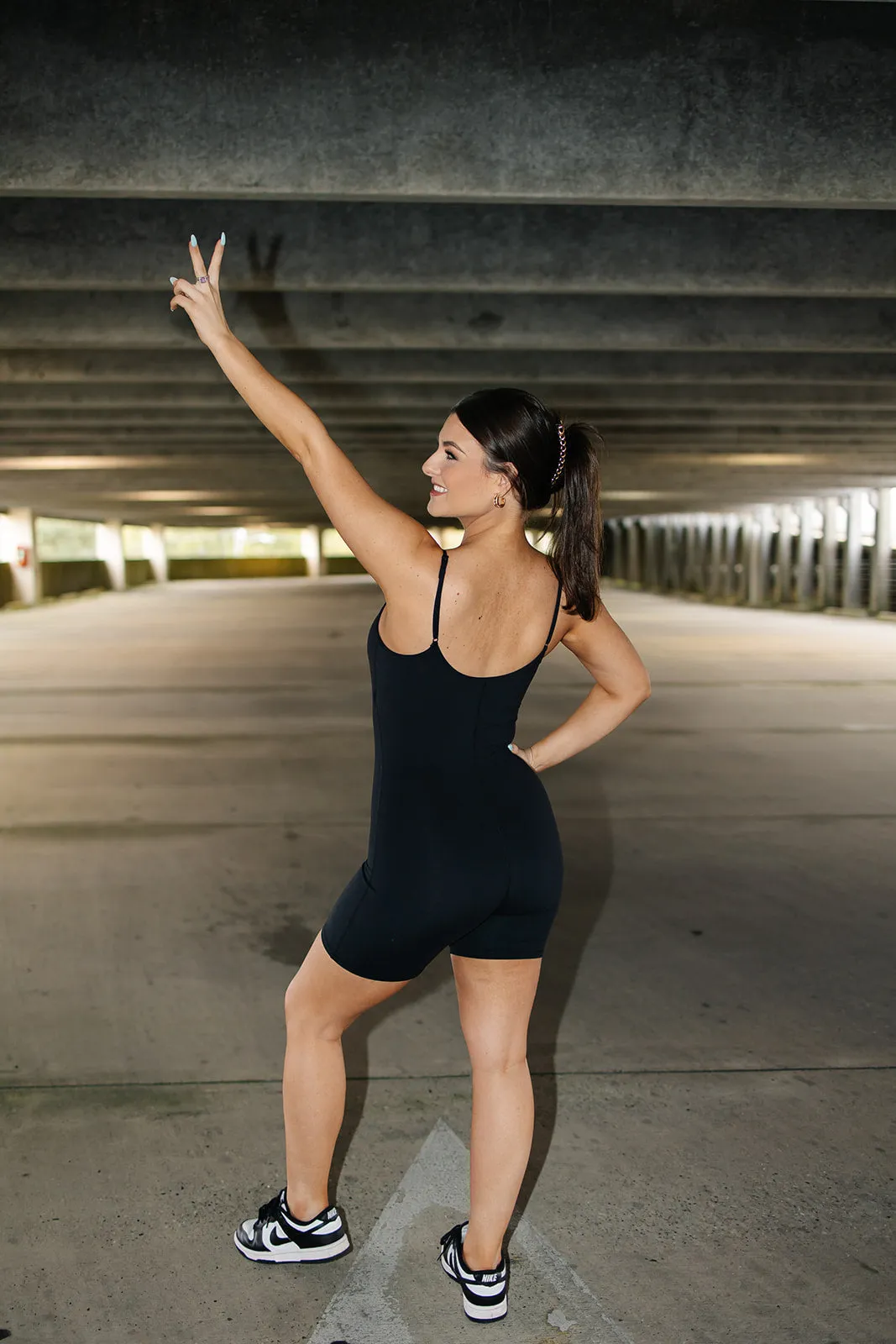 RESTOCK: Power Through Active Romper sold by Bella Rose boutique product image thumbnail 3