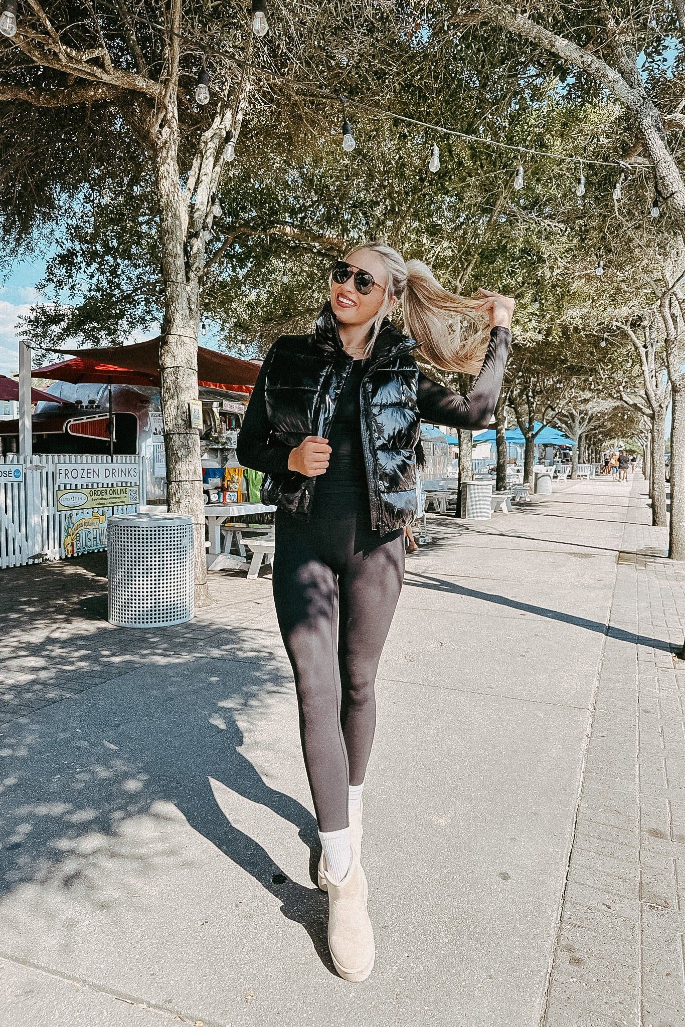 Warm Aesthetics Puffer Vest sold by Bella Rose boutique product image thumbnail 4