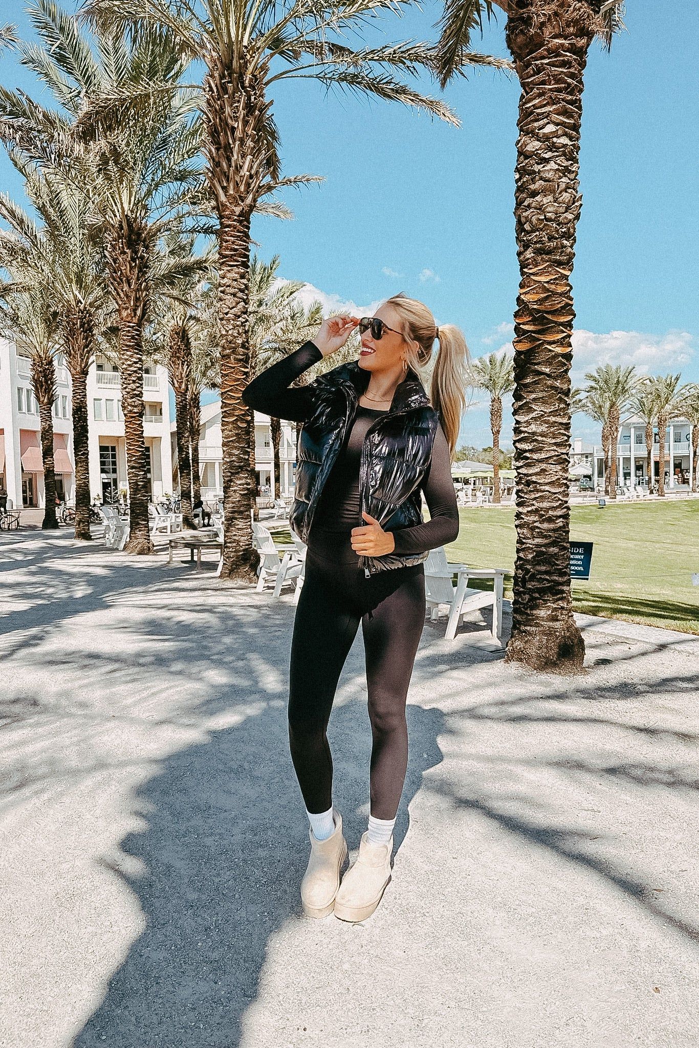 Warm Aesthetics Puffer Vest sold by Bella Rose boutique