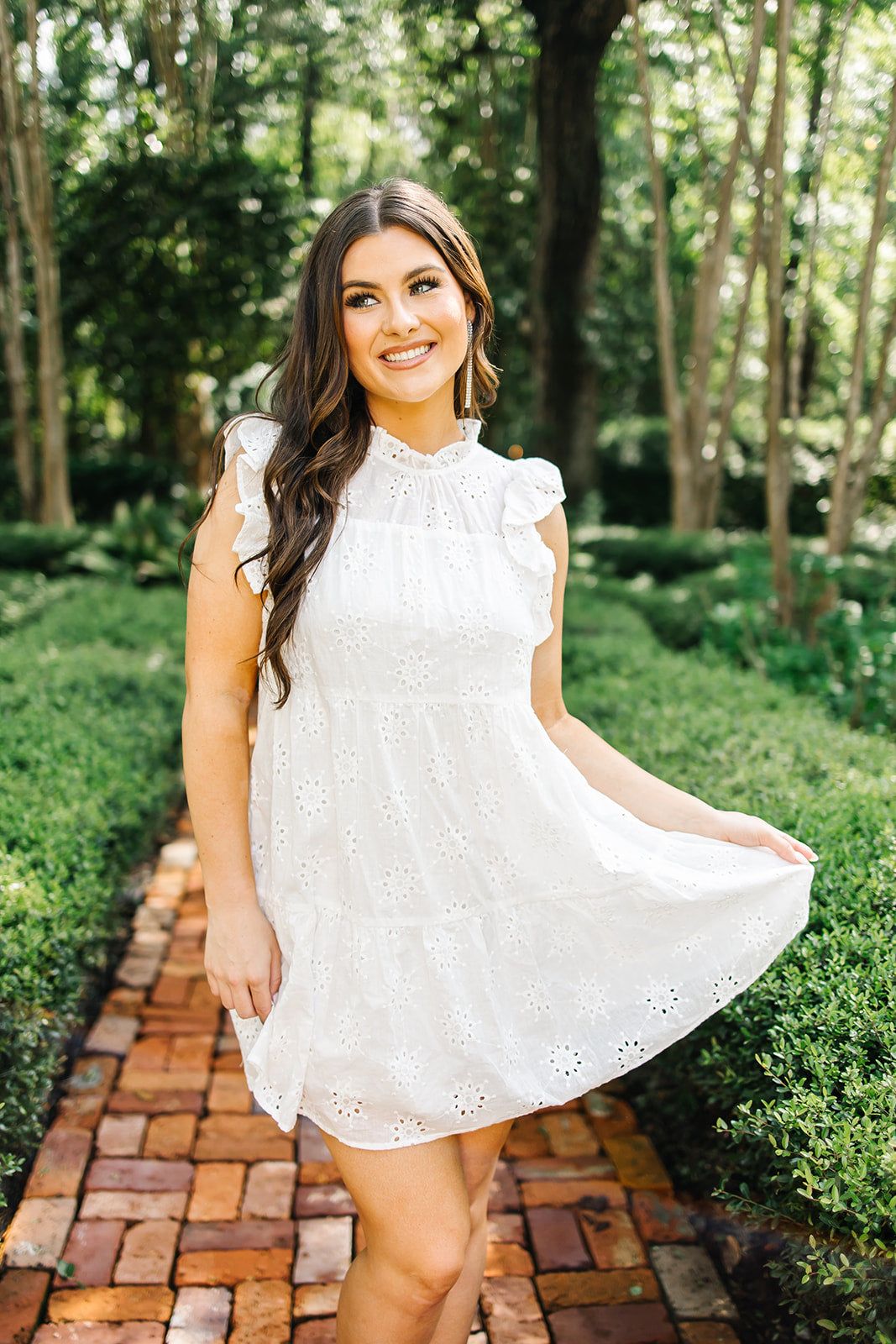 Daily Dream Eyelet Dress sold by Bella Rose boutique