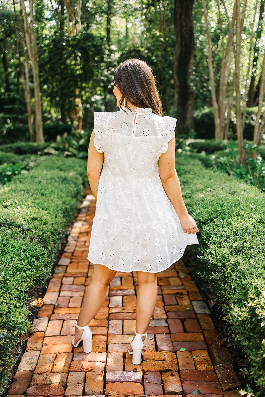Daily Dream Eyelet Dress sold by Bella Rose boutique product image thumbnail 3