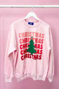 Christmas Tree Graphic Sweatshirt sold by Bella Rose boutique