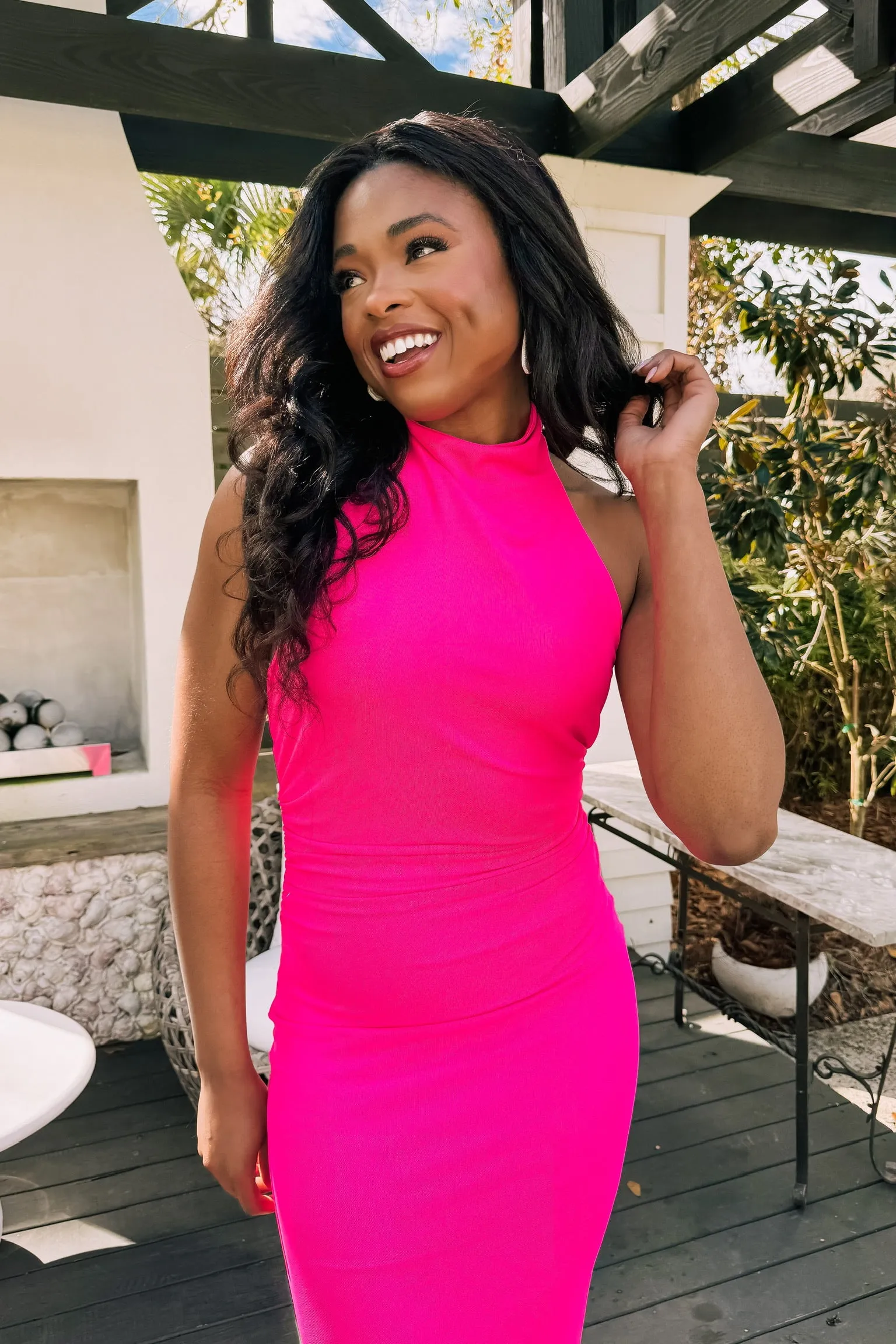 Keeping It Interesting Mesh Maxi Dress sold by Bella Rose boutique product image thumbnail 2