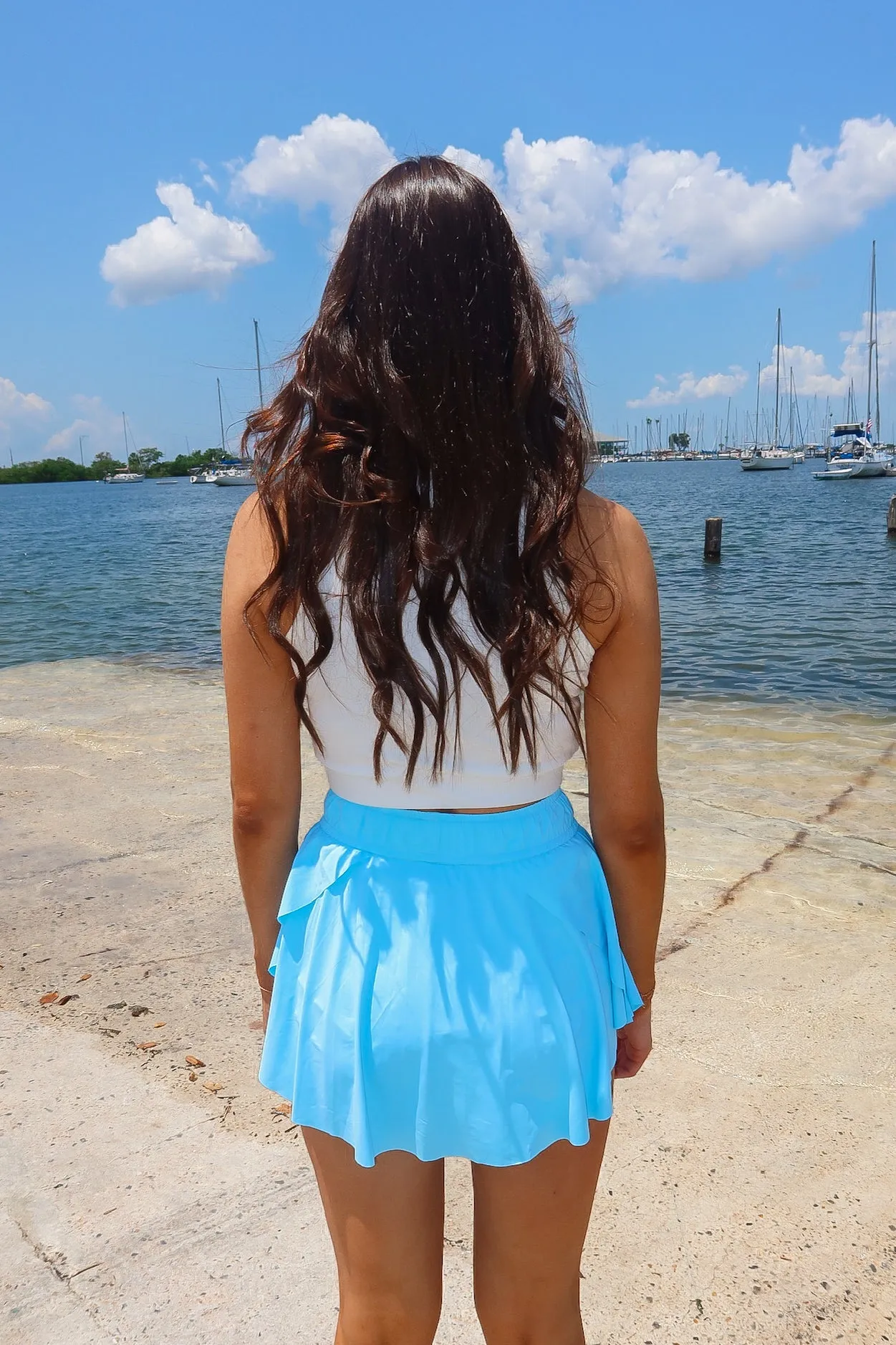 All About It Active Skort(LAST ONE - SIZE SMALL) sold by Bella Rose boutique product image thumbnail 4