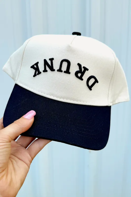 RESTOCK: DRUNK Vintage Trucker Hat sold by Bella Rose boutique