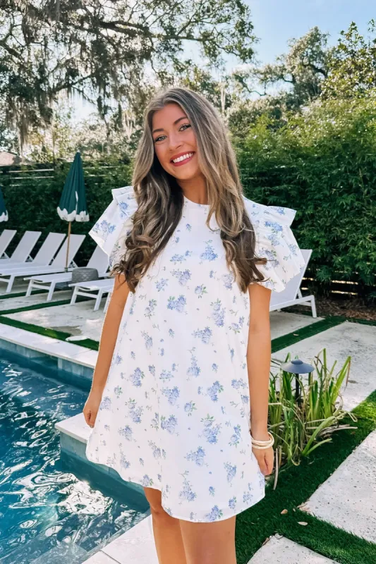 Never Second Best Floral Dress sold by Bella Rose boutique