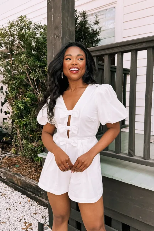 My Secret Admirer Romper sold by Bella Rose boutique