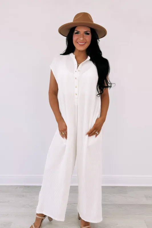 Graceful Finesse Jumpsuit sold by Bella Rose boutique