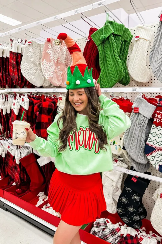 RESTOCK: Have Yourself A "Merry" Little Christmas Graphic Sweatshirt sold by Bella Rose boutique