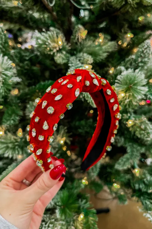 Tis The Season To Sparkle Knot Headband sold by Bella Rose boutique