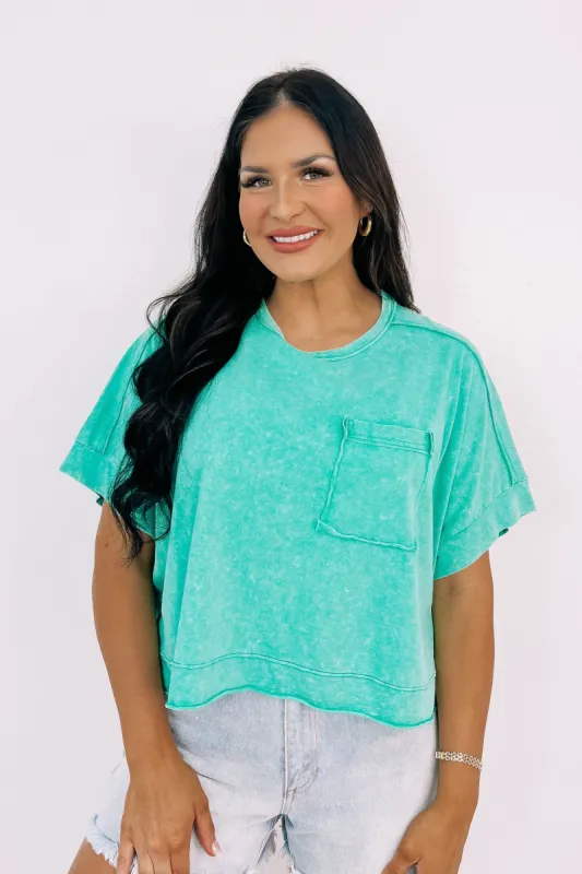 RESTOCK: Always On The Go Crop Top sold by Bella Rose boutique