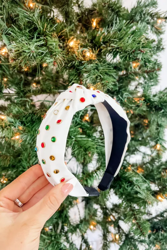 Bejeweled Knot headband sold by Bella Rose boutique