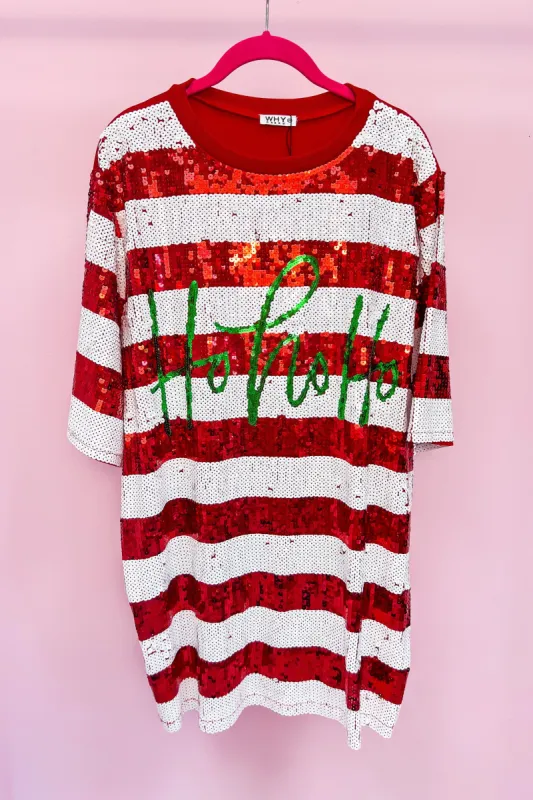 RESTOCK: The Christmas Spirit Sequin Dress made by Bella Rose boutique