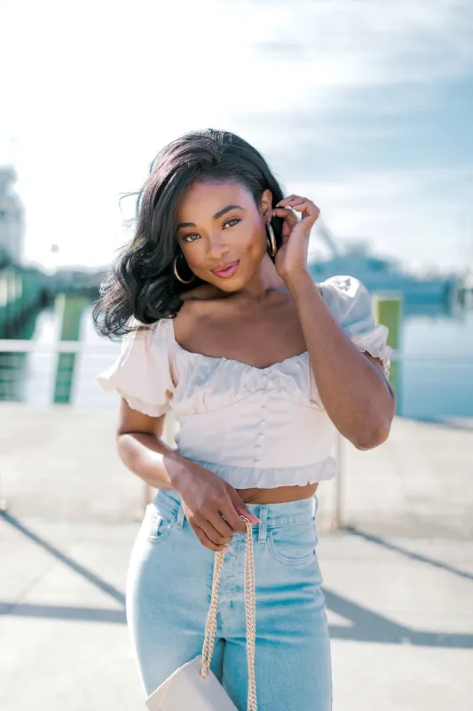 Rely On Fate Crop Top sold by Bella Rose boutique