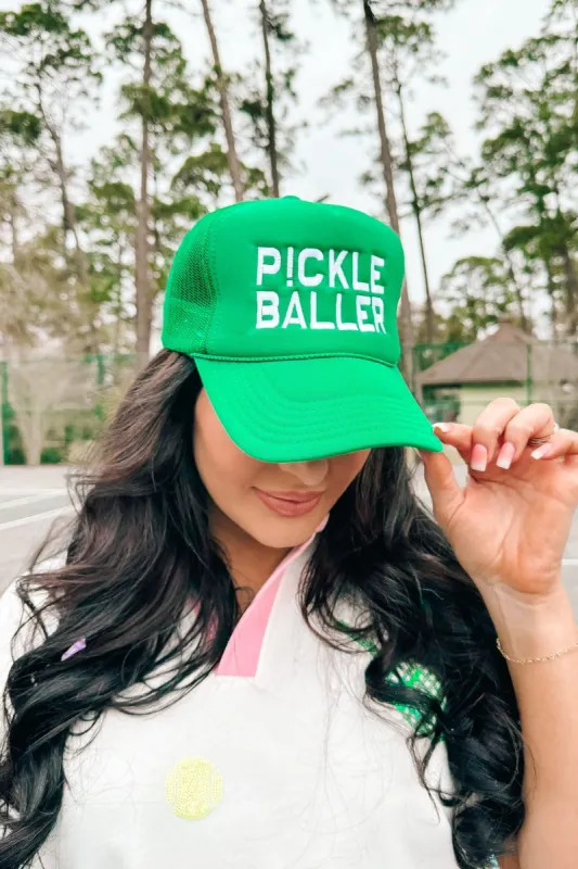 Pickle Baller Trucker Hat made by Bella Rose boutique