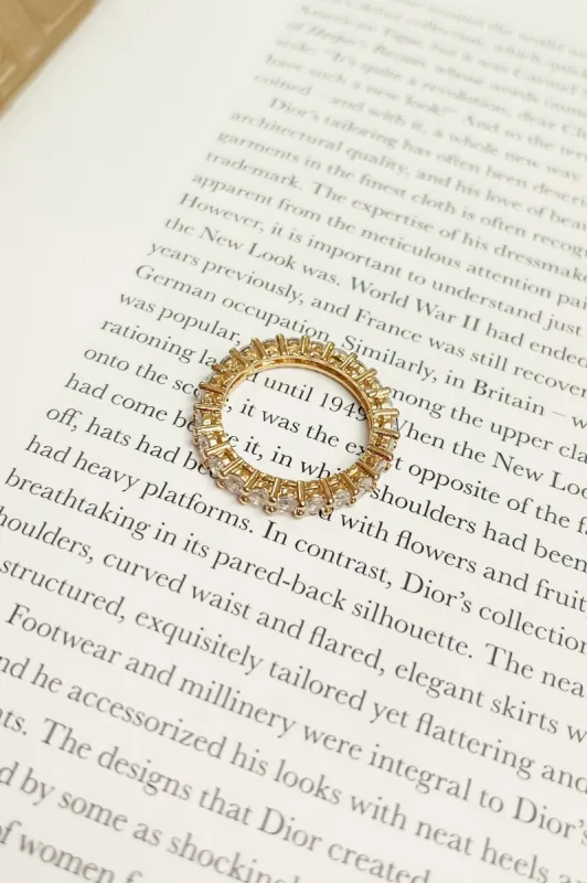 Ever Since I Met You Crystal Ring sold by Bella Rose boutique