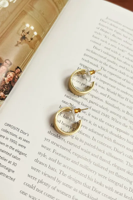 Get Down Tonight Hoop Earrings sold by Bella Rose boutique