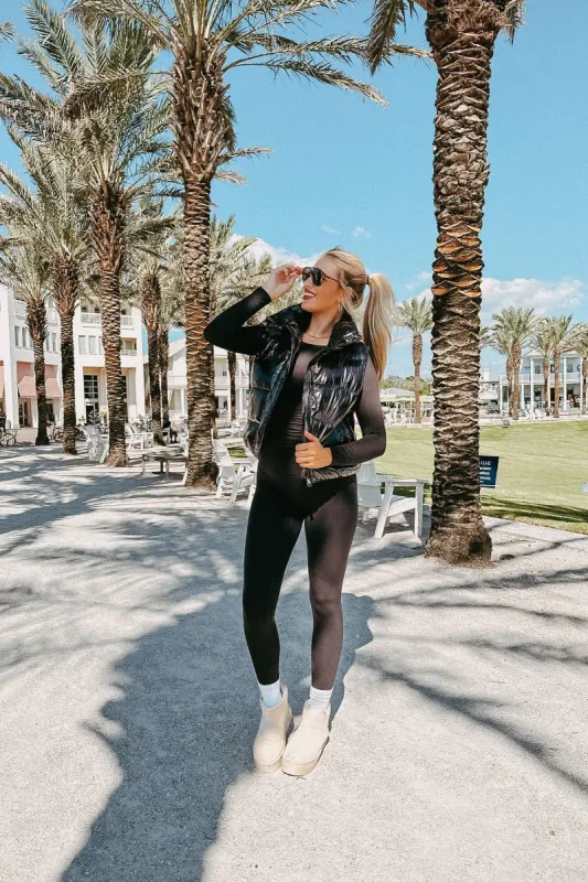 Warm Aesthetics Puffer Vest sold by Bella Rose boutique