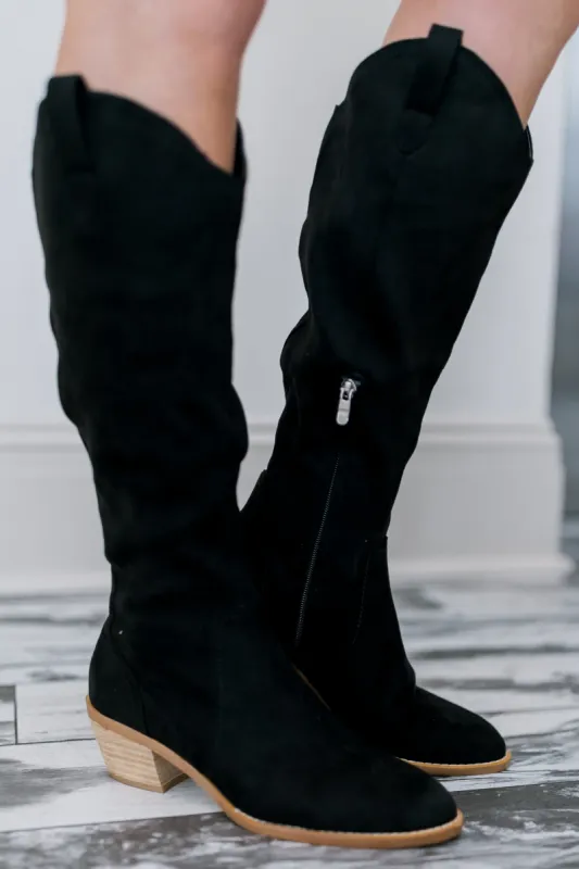 Backroad Beauty Faux Suede Boots (LAST ONE - SIZE 5.5) sold by Bella Rose boutique