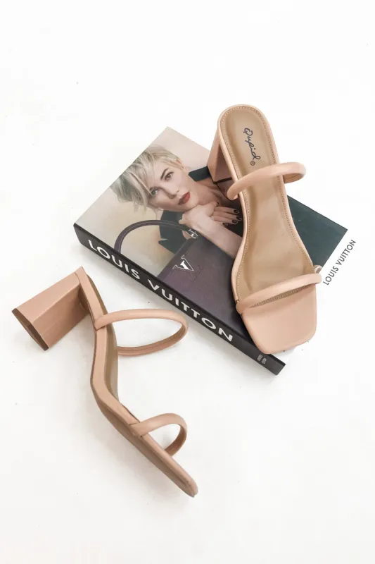 Delivering Perfection Heeled Sandal sold by Bella Rose boutique