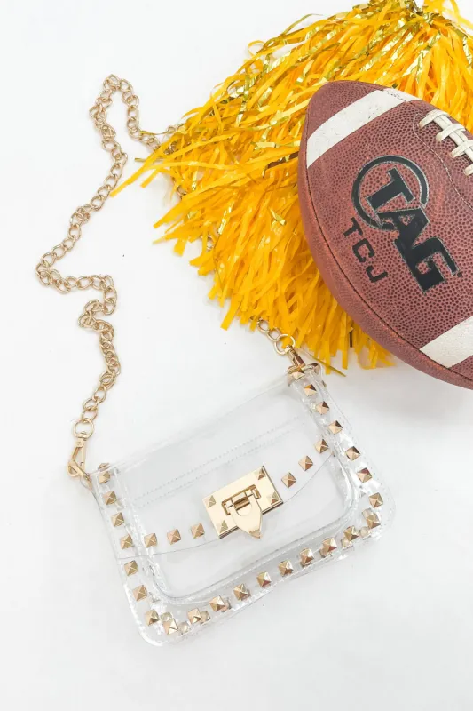 Clearly Stunning Crossbody Bag sold by Bella Rose boutique