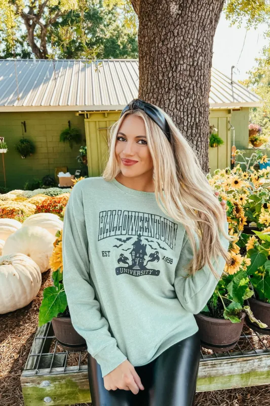 Halloween Town Graphic Sweatshirt sold by Bella Rose boutique