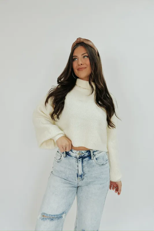 Waiting For Snow Turtleneck Sweater made by HYFVE