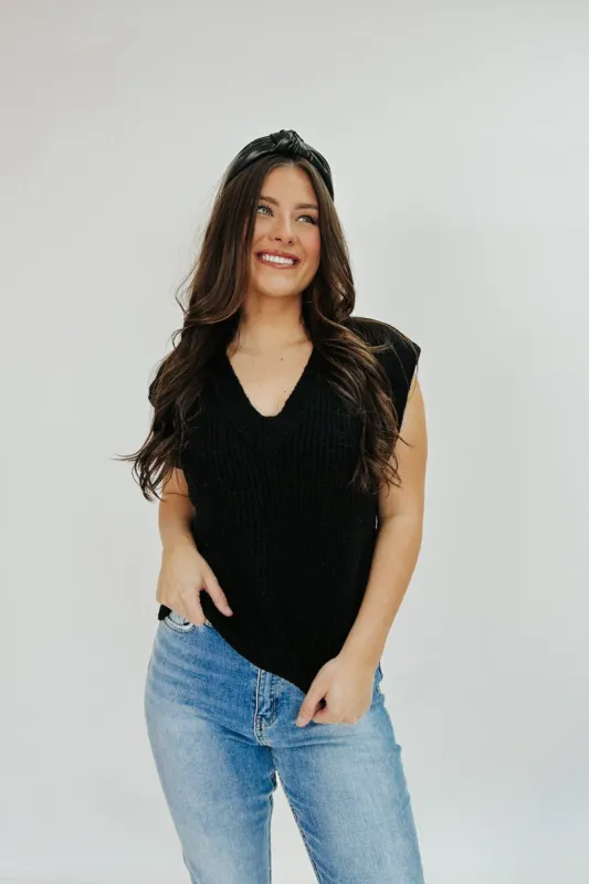 Can't Be Matched Sweater Vest sold by Bella Rose boutique