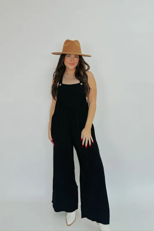 Living Freely Linen Overalls sold by Bella Rose boutique