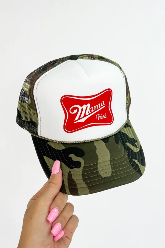 Mama Tried Trucker Hat sold by Bella Rose boutique