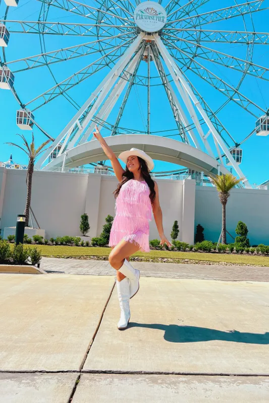 RESTOCK: Sweeter Than Fiction Fringed Romper sold by Bella Rose boutique