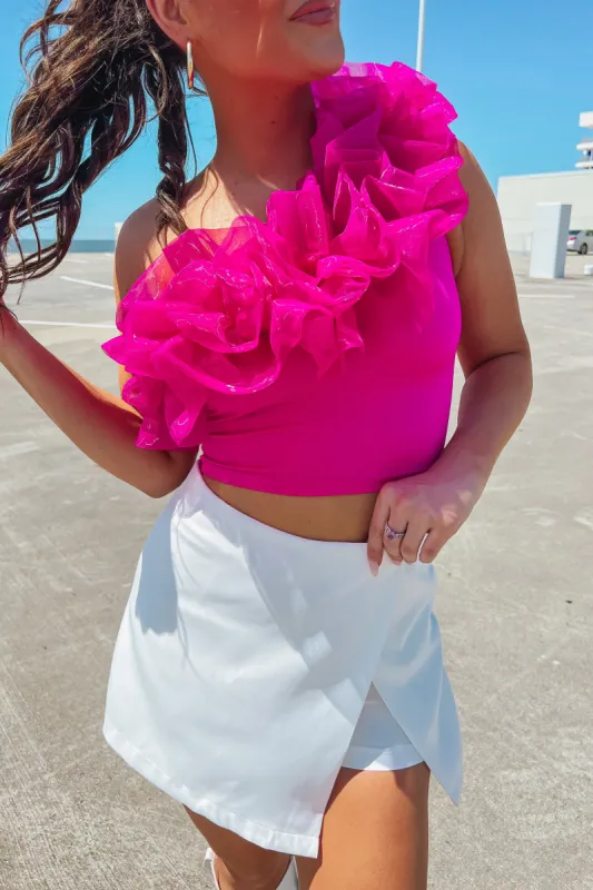 The Only One I Want Tulle Top sold by Bella Rose boutique