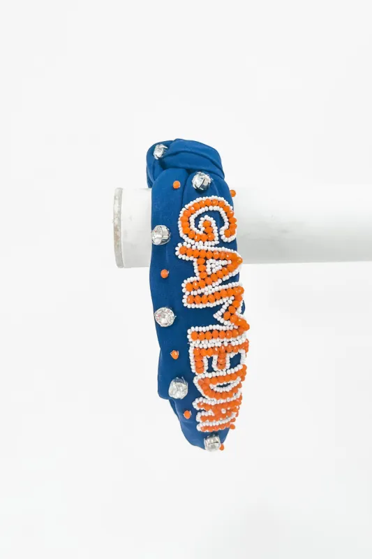 Game Day Top Knotted Headband sold by Bella Rose boutique
