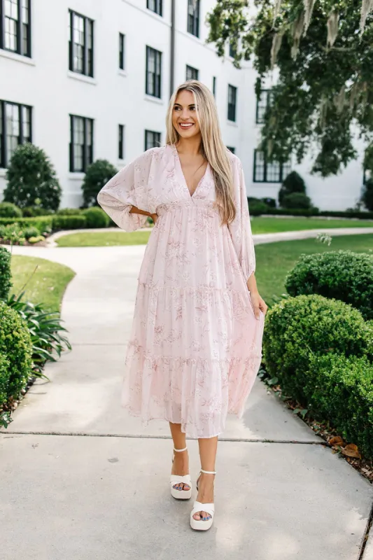 Sweet and Dreamy Floral Maxi Dress sold by Bella Rose boutique