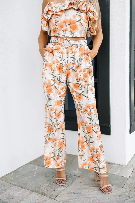 Idyllic Feeling Floral Pant sold by Bella Rose boutique