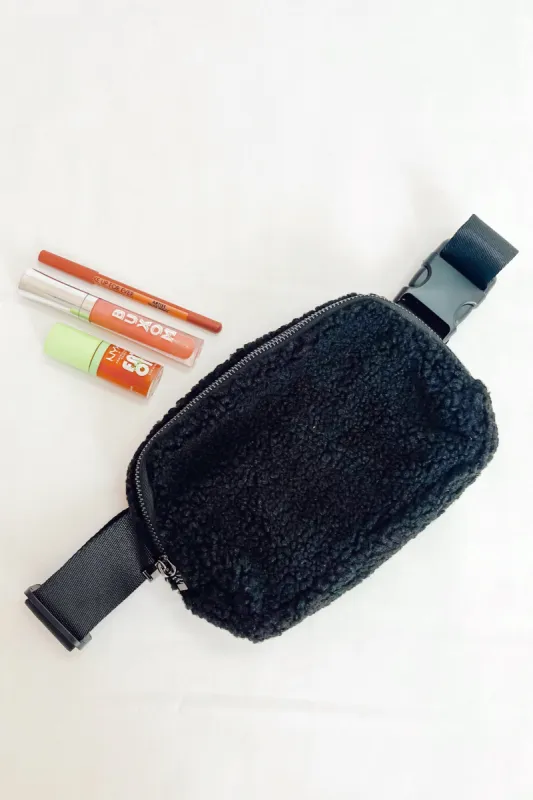 The Teddy Belt Bag sold by Bella Rose boutique