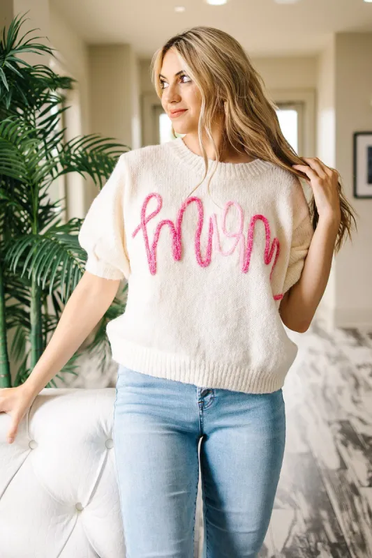 Mom Sweater Top sold by Bella Rose boutique