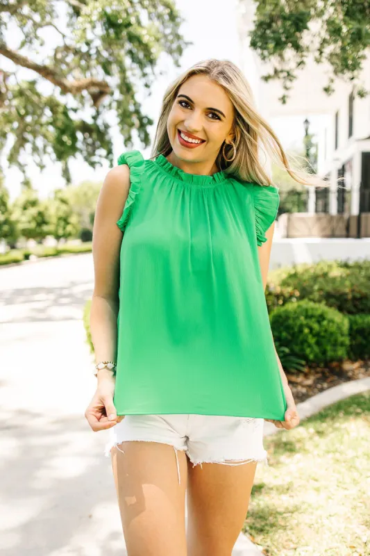 Green With Envy Top sold by Bella Rose boutique