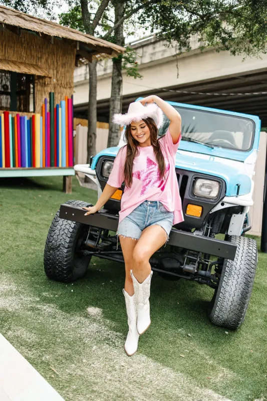 The Perfect Sequin Star Top sold by Bella Rose boutique